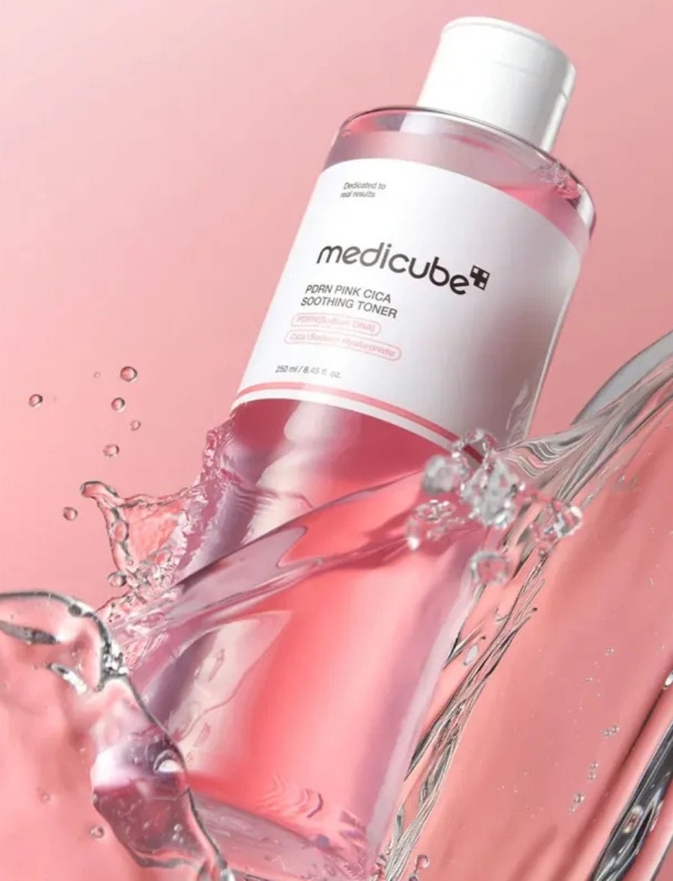 Medicube PDRN PINK CICA SOOTHING TONER 250ml - Korean Booster