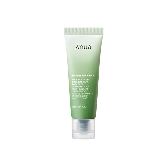 Anua - Heartleaf Quercetinol Pore Deep Cleansing Foam 25ml - Korean Booster