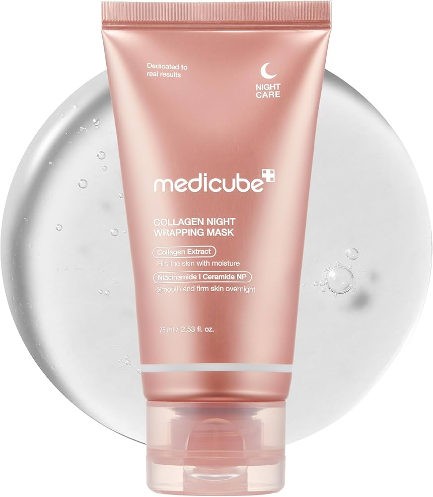 medicube - Collagen Night Wrapping Mask - Korean Booster