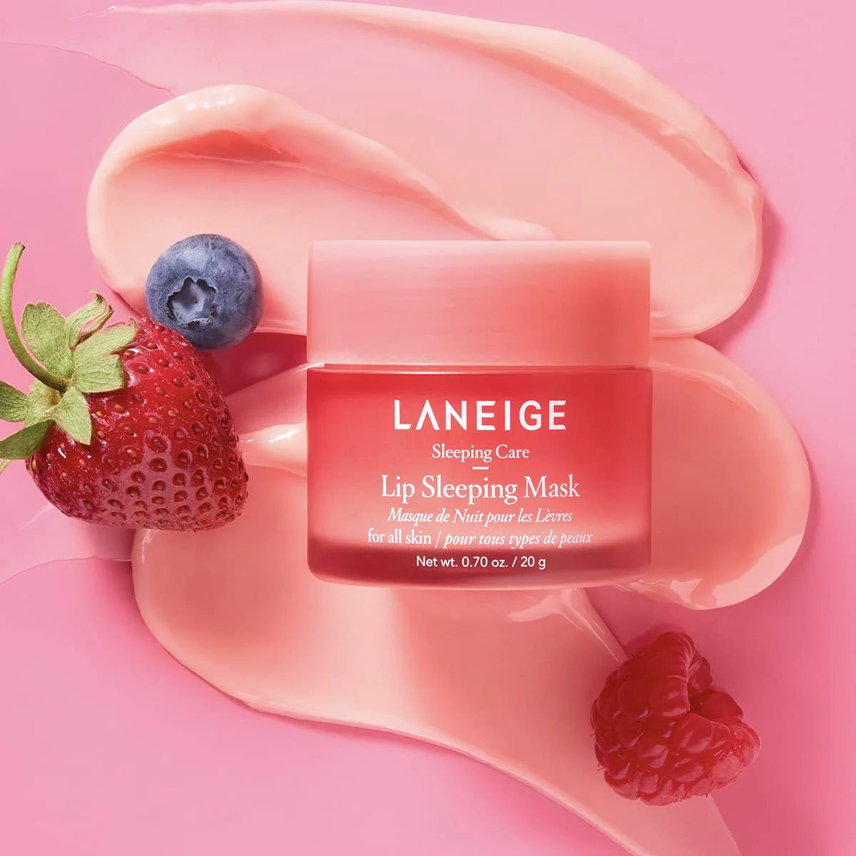 Laneige Lip Sleeping Mask ( Berry ) - Korean Booster