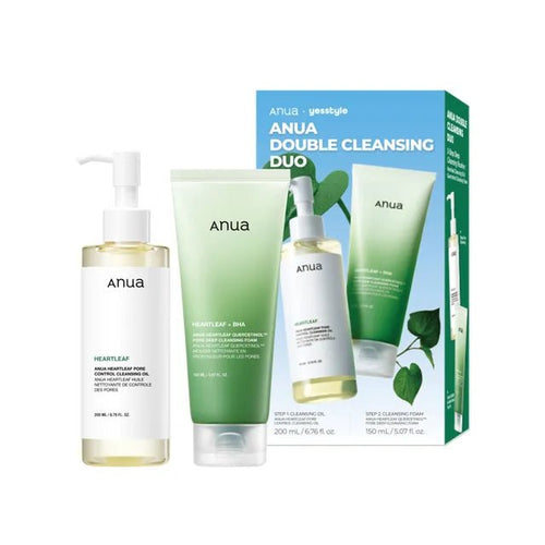 Anua - Double Cleansing Duo Set - Korean Booster