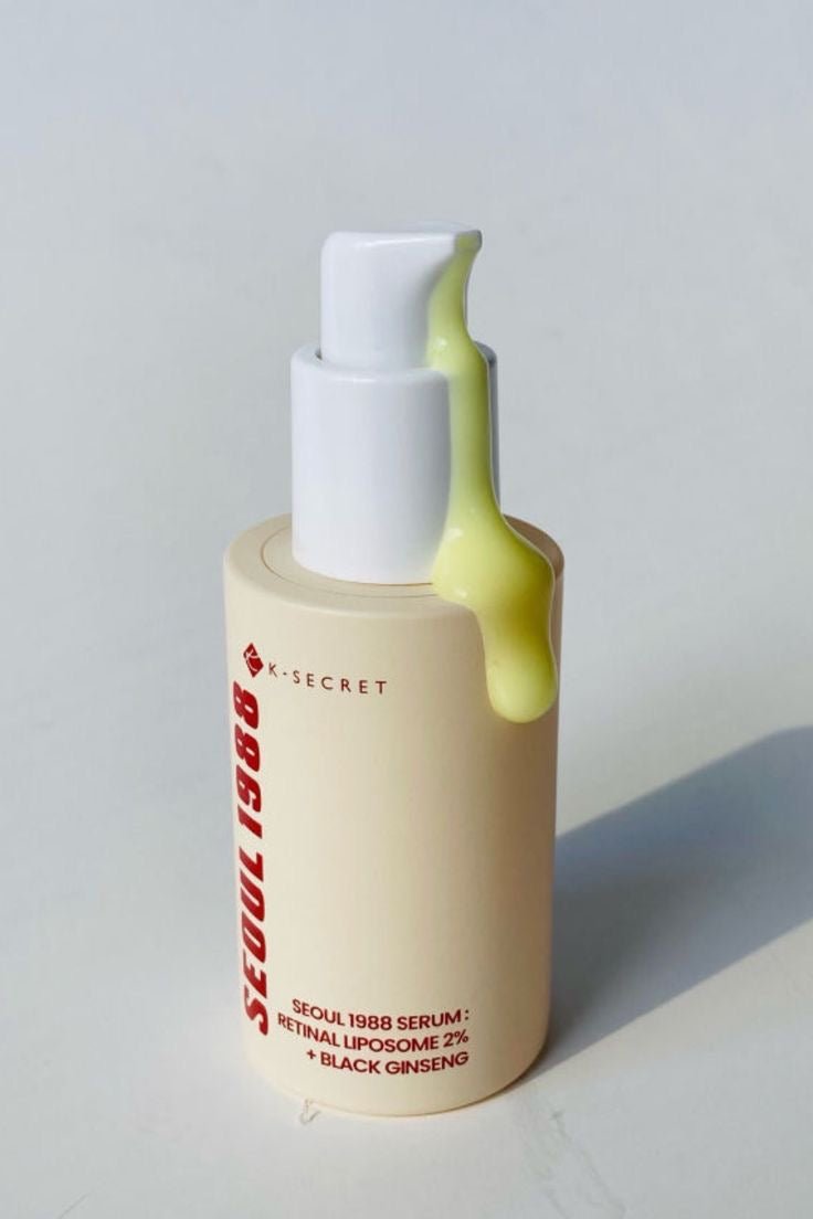 K secret SEOUL 1988 Serum : Retinal Liposome 2% + Black Ginseng - Korean Booster