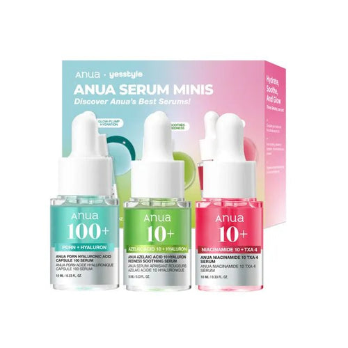 Anua - YesStyle Exclusive Serum Mini Trio Set - Korean Booster