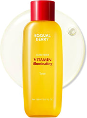 EQQUALBERRY Vitamin Illuminating Toner - Brightening Vitamin C - Korean Booster