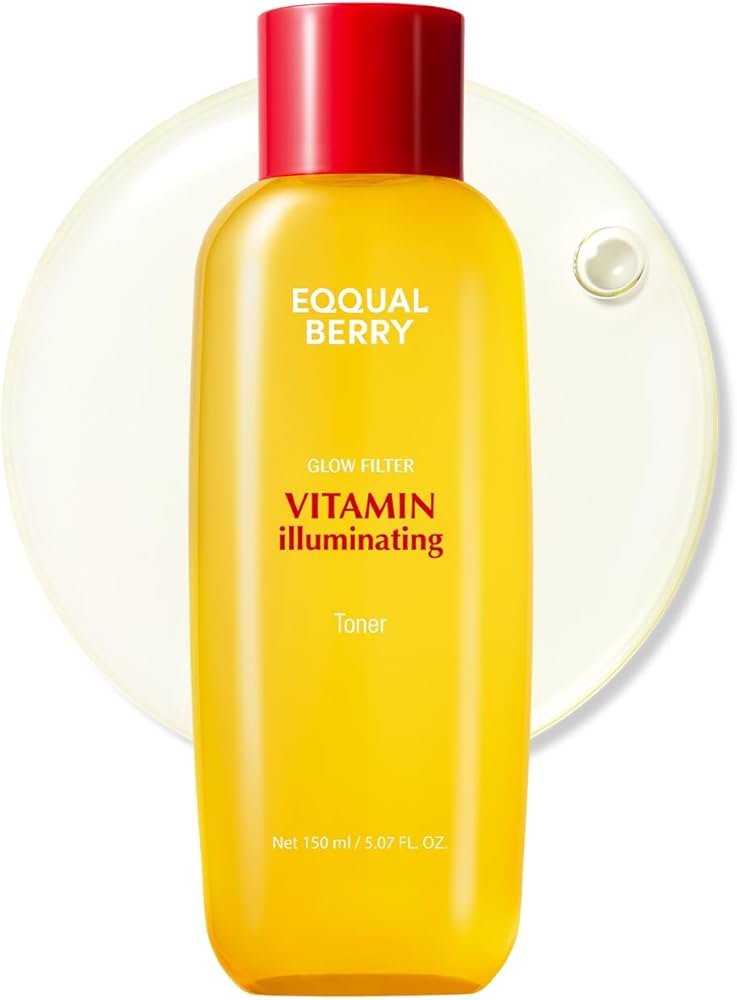 EQQUALBERRY Vitamin Illuminating Toner - Brightening Vitamin C - Korean Booster