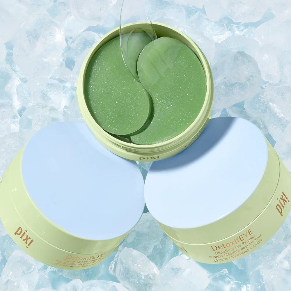 Pixi DetoxifEYE Depuffing Hydrogel Under - Eye Patches - Korean Booster