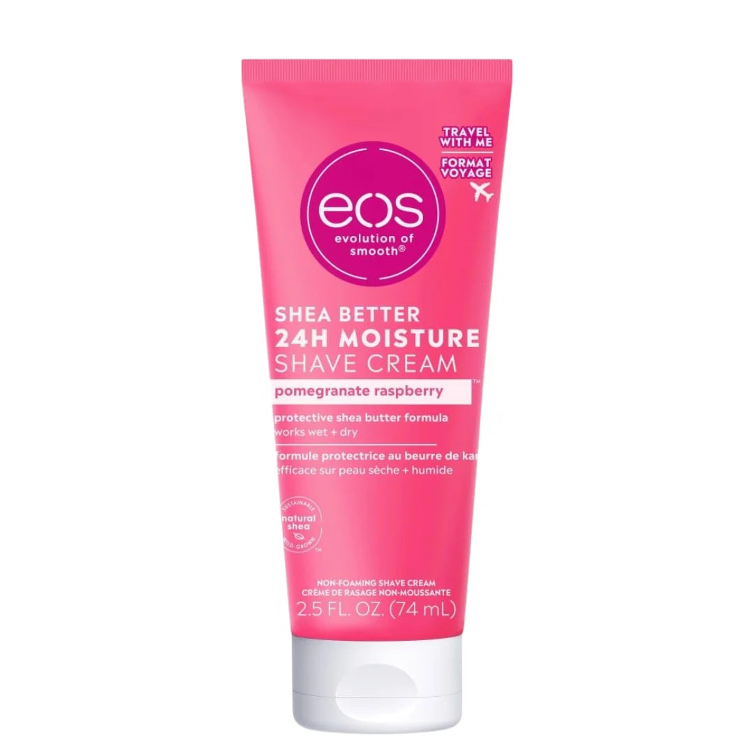 EOS Pomegranate Raspberry Travel Shave Cream 74ml